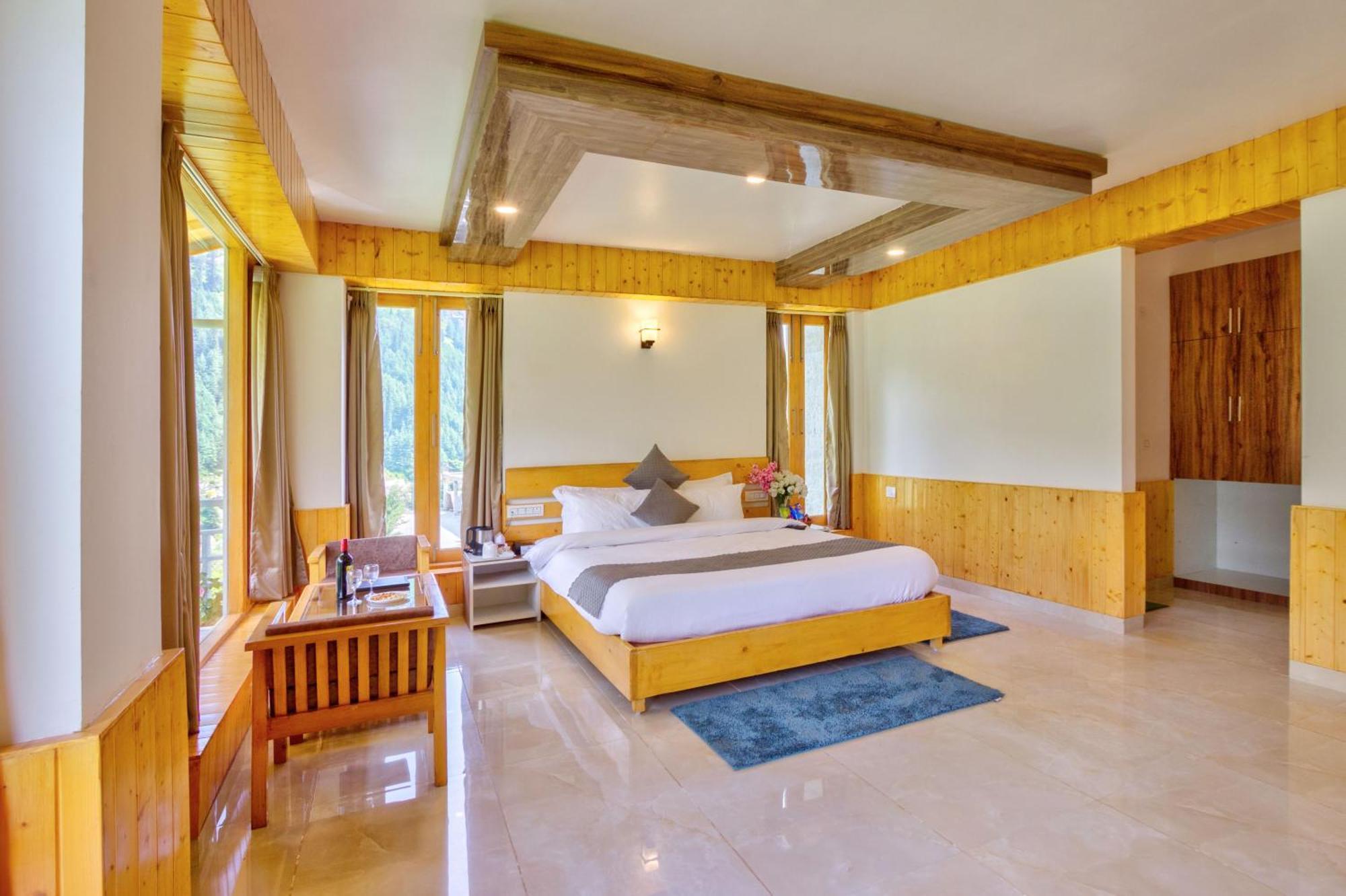 La Aero Resort Home In Snow Mountains Manali  Exterior photo