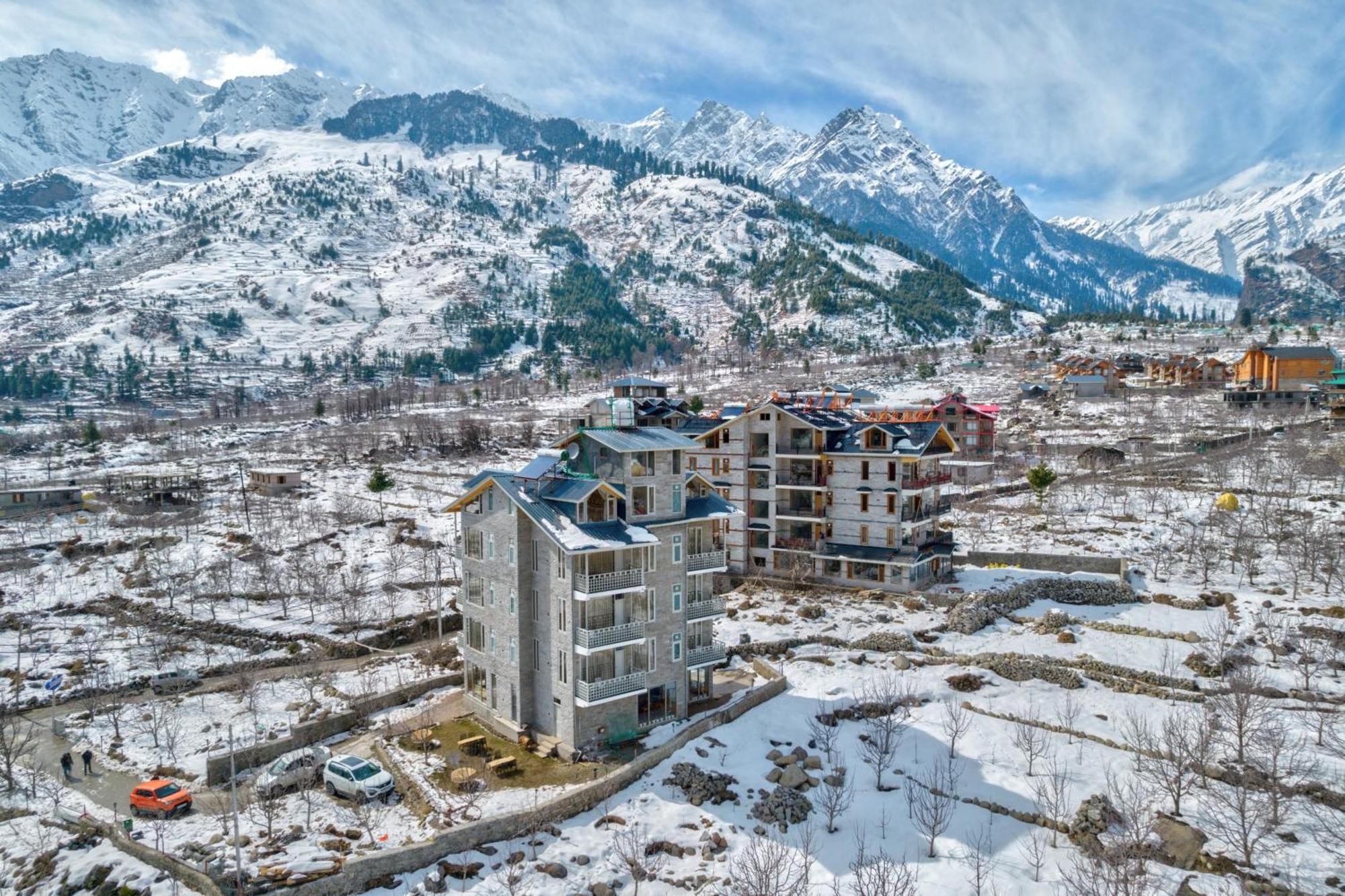 La Aero Resort Home In Snow Mountains Manali  Exterior photo